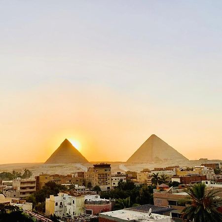 Loay Pyramids View Leilighet Kairo Eksteriør bilde