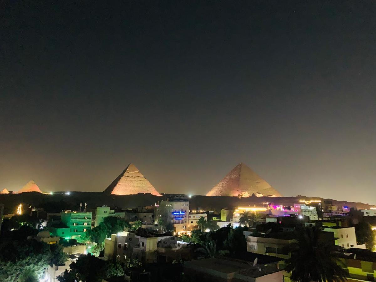 Loay Pyramids View Leilighet Kairo Eksteriør bilde