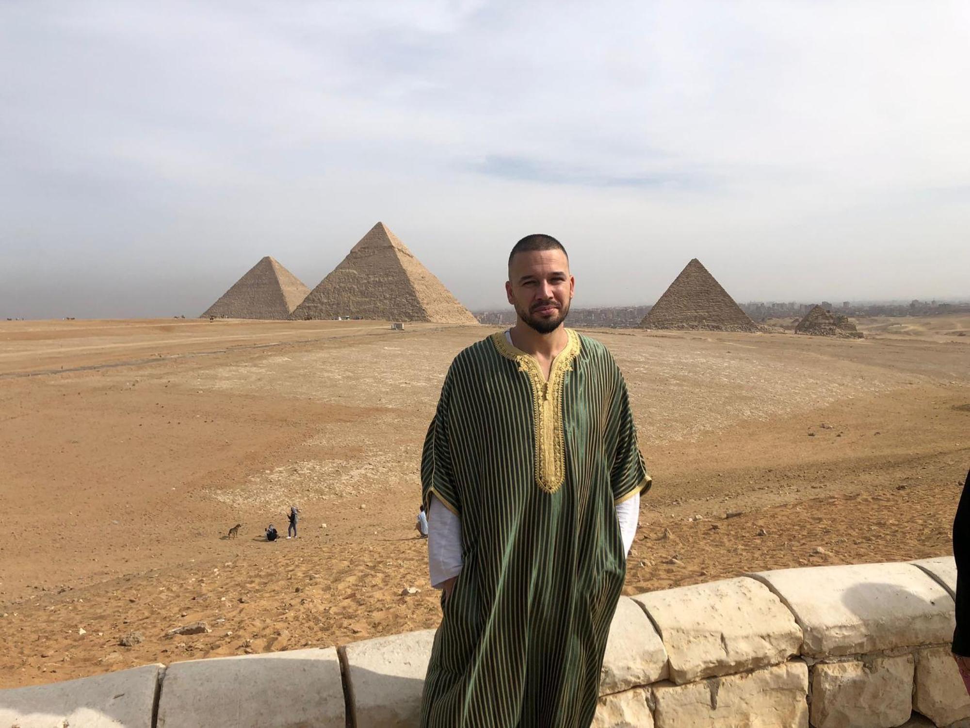 Loay Pyramids View Leilighet Kairo Eksteriør bilde