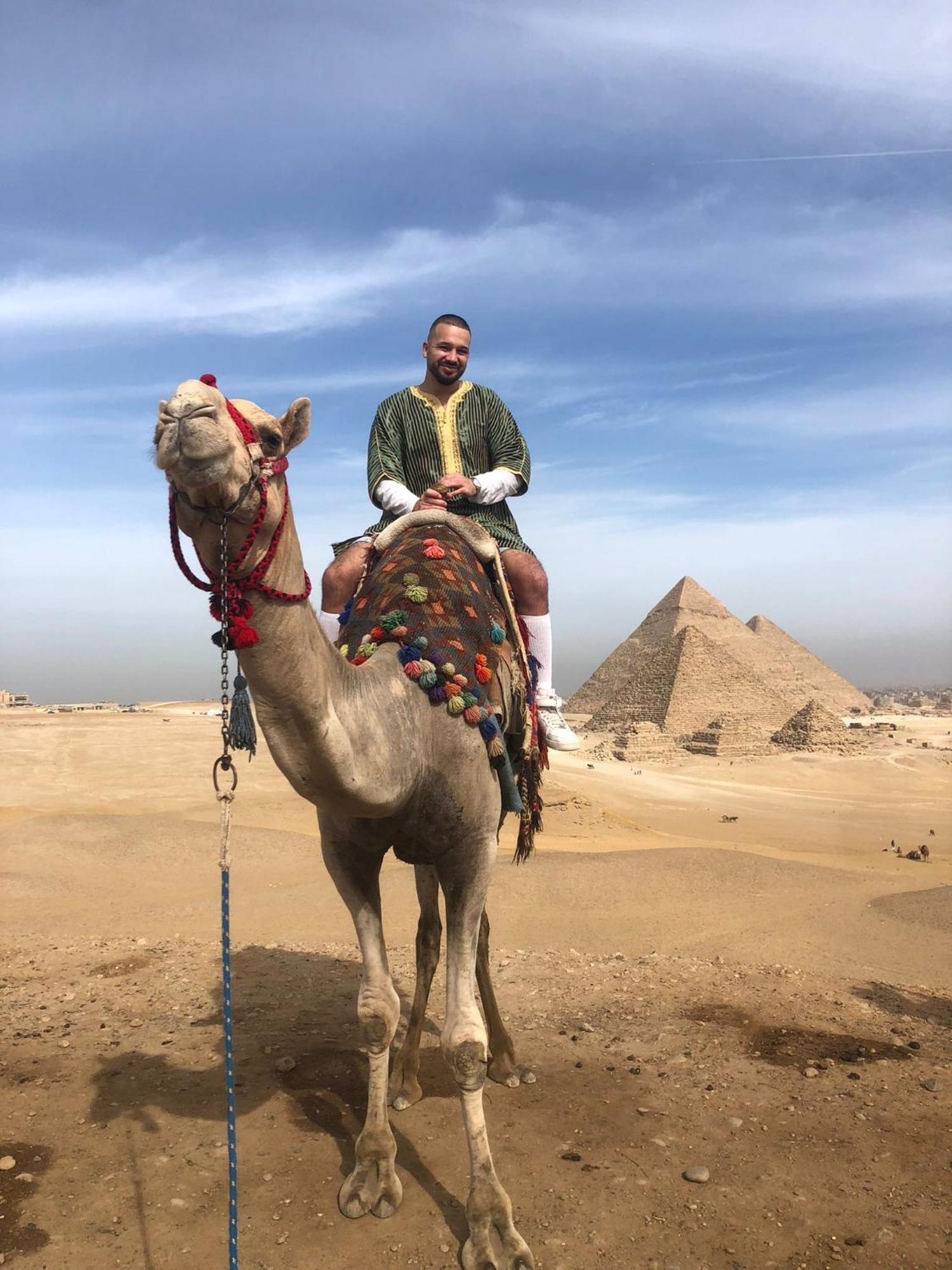 Loay Pyramids View Leilighet Kairo Eksteriør bilde
