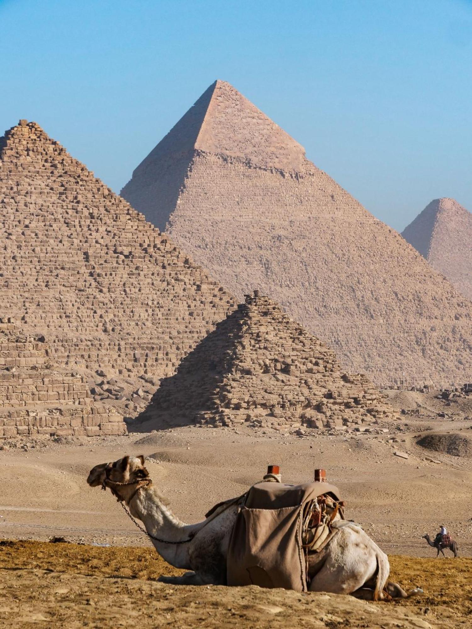 Loay Pyramids View Leilighet Kairo Eksteriør bilde