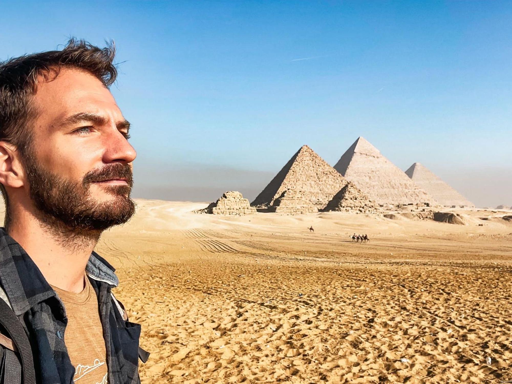 Loay Pyramids View Leilighet Kairo Eksteriør bilde