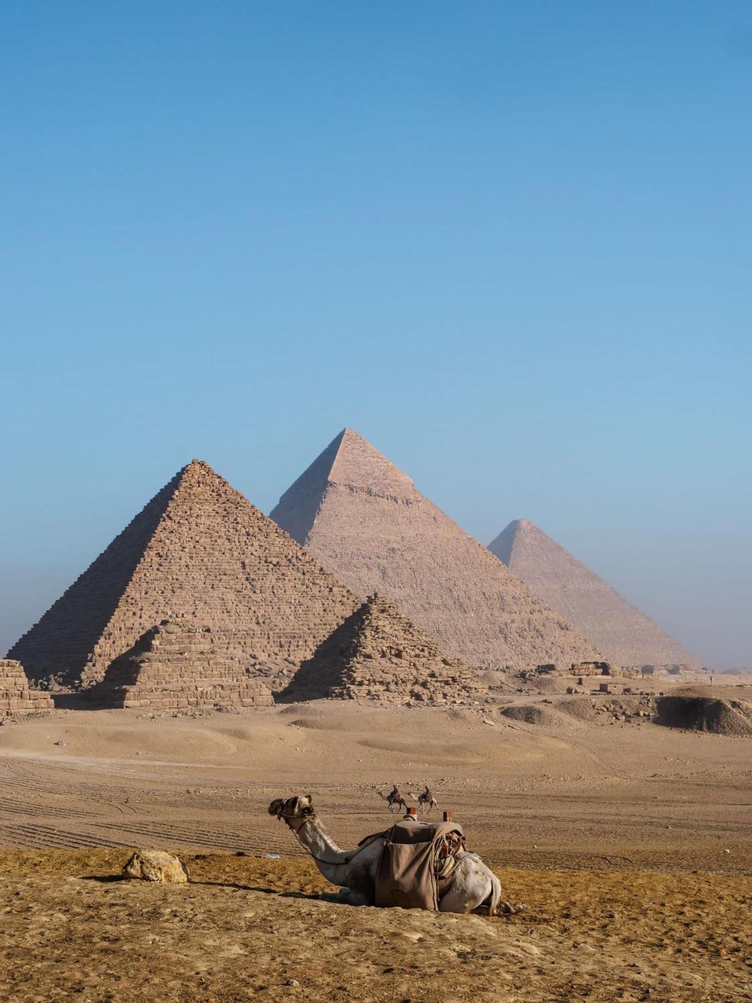 Loay Pyramids View Leilighet Kairo Eksteriør bilde