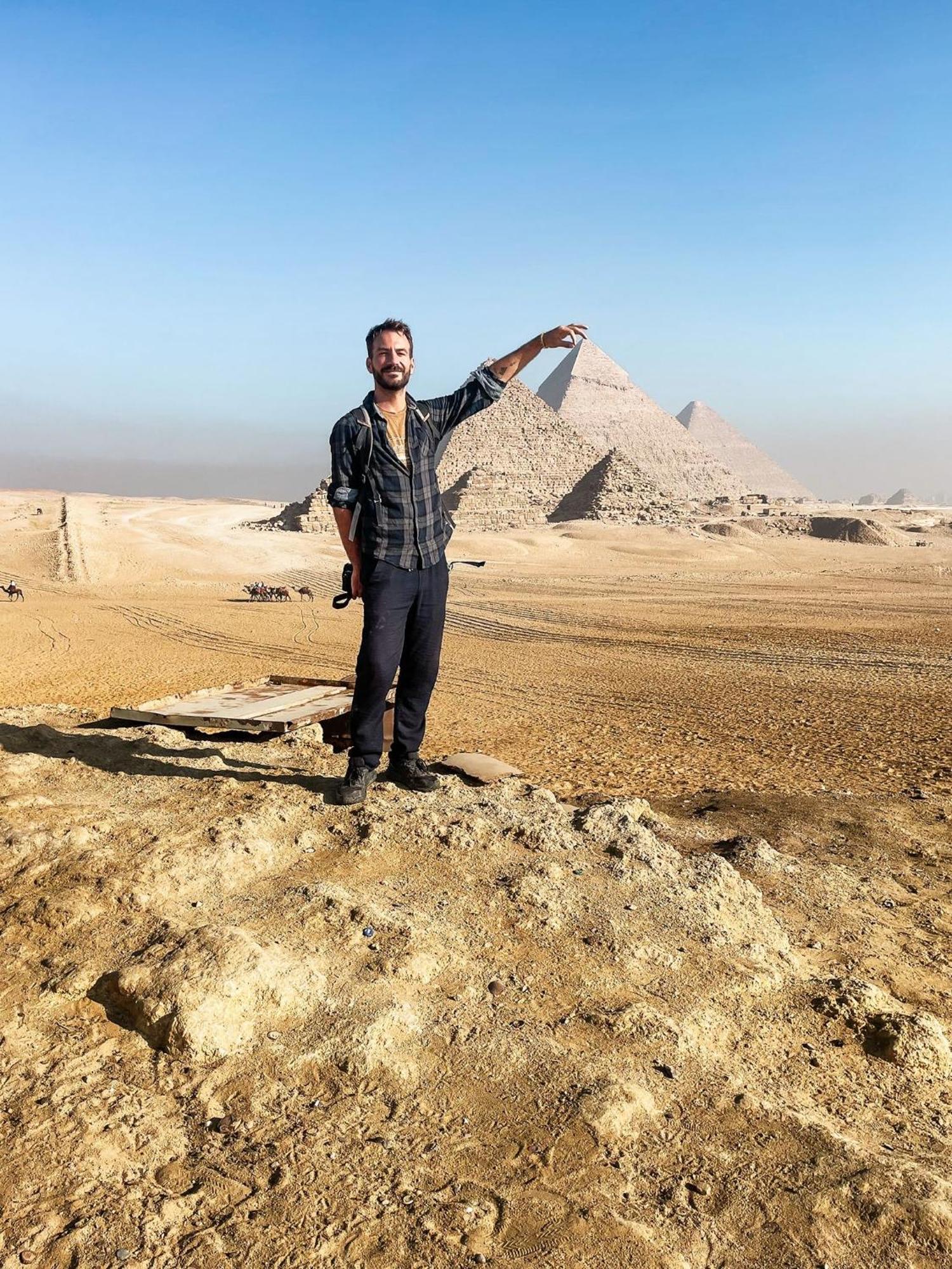 Loay Pyramids View Leilighet Kairo Eksteriør bilde