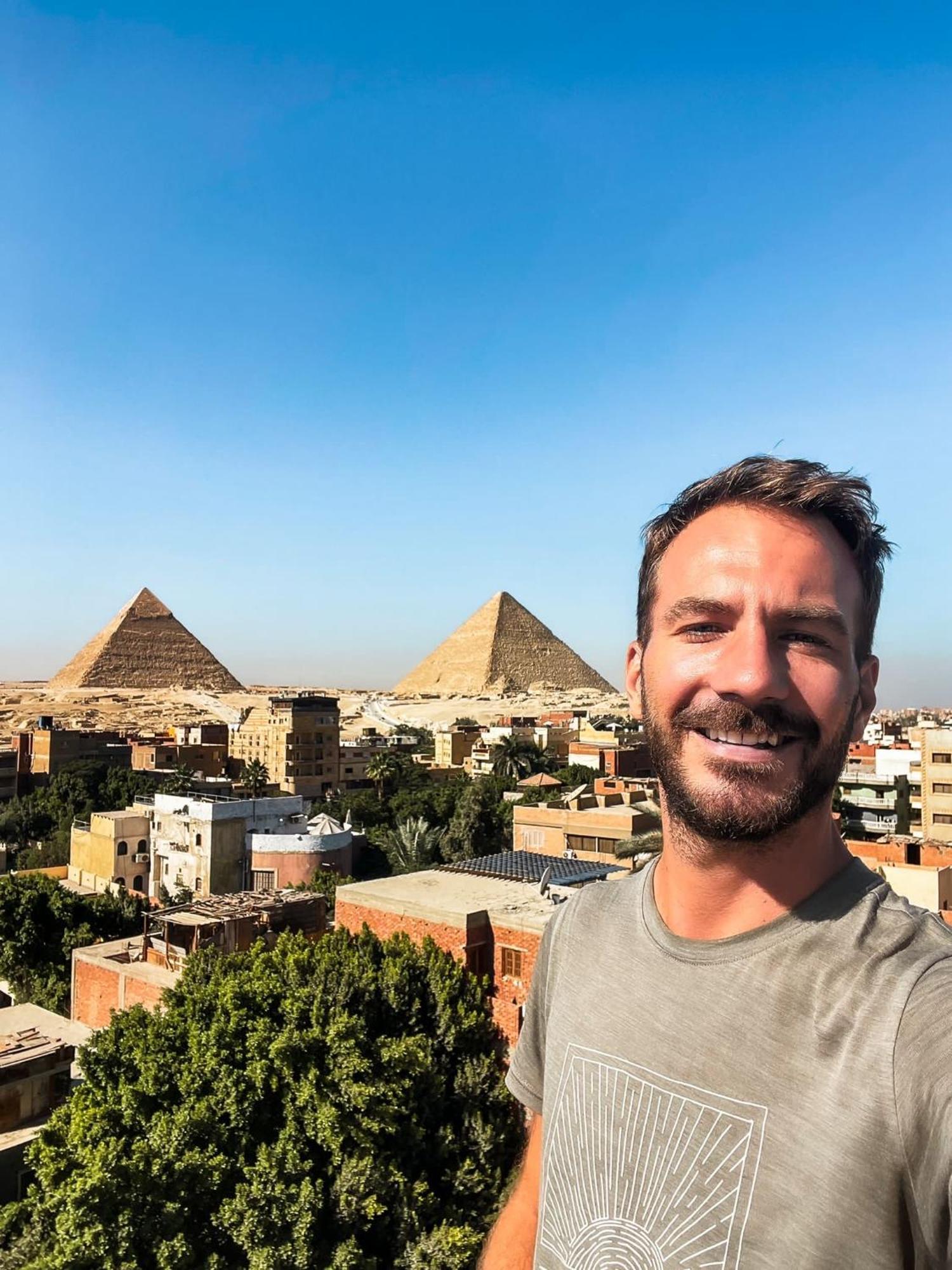 Loay Pyramids View Leilighet Kairo Eksteriør bilde