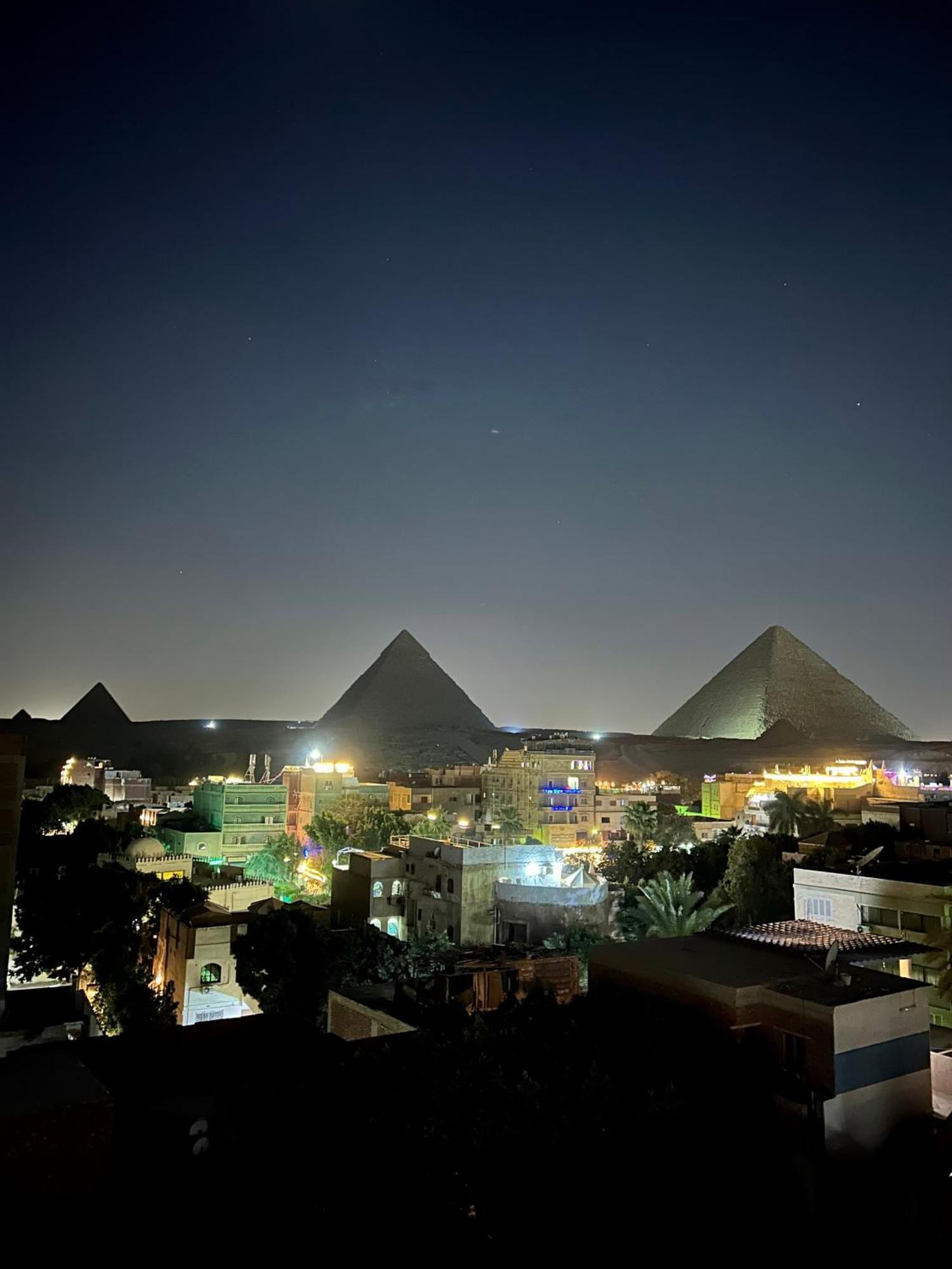 Loay Pyramids View Leilighet Kairo Eksteriør bilde