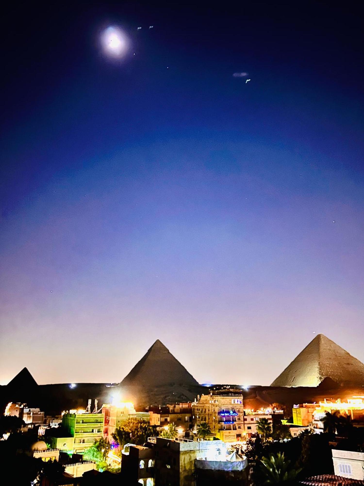 Loay Pyramids View Leilighet Kairo Eksteriør bilde