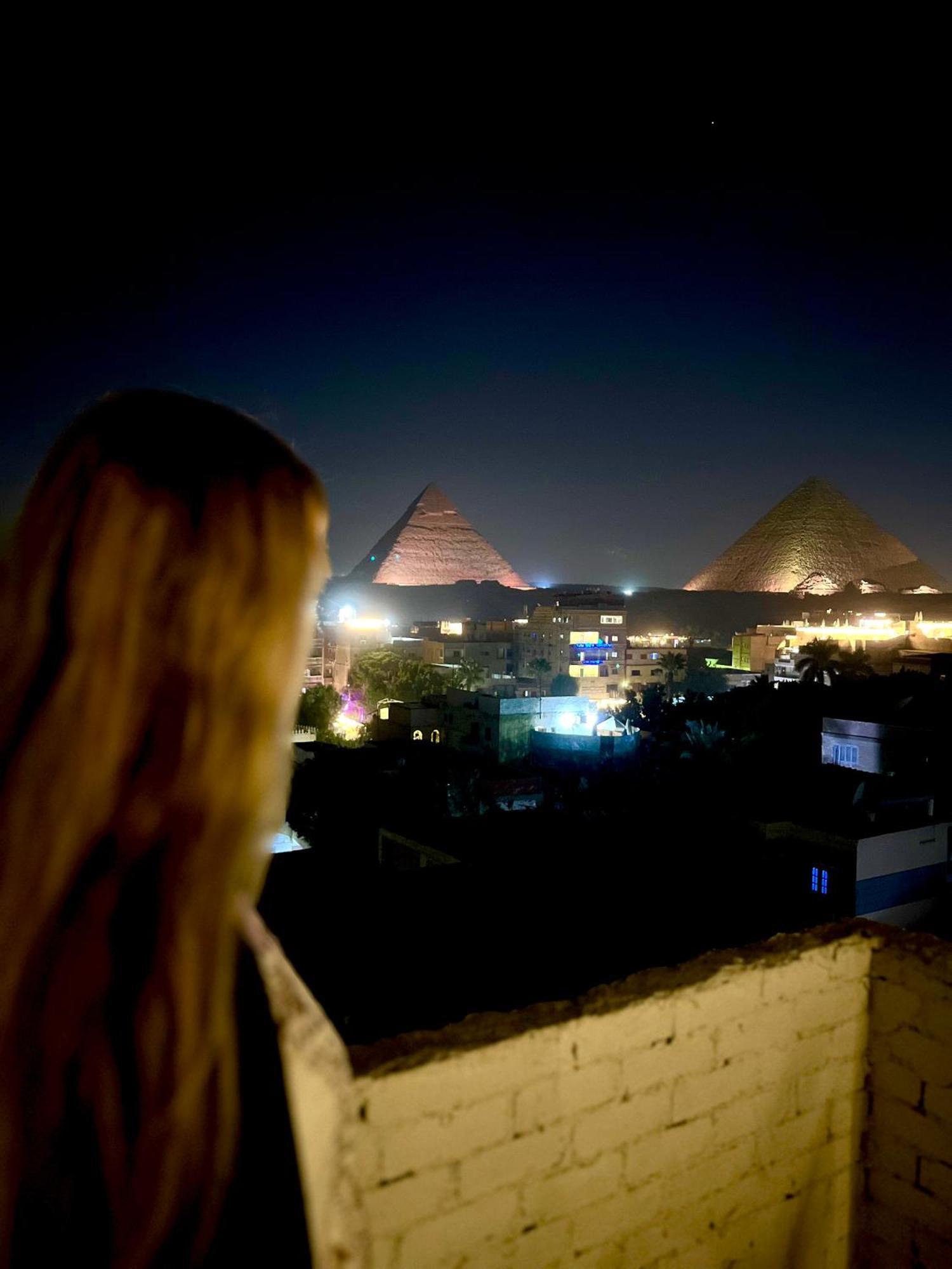 Loay Pyramids View Leilighet Kairo Eksteriør bilde